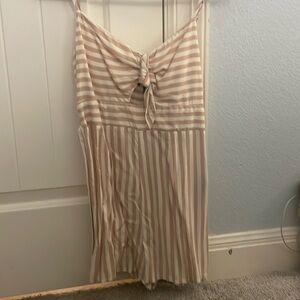 Forever 21 striped Romper